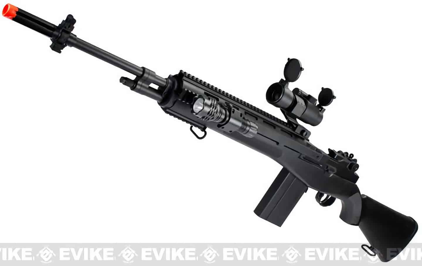 AGM M14 Full Size Airsoft Spring Powered Sniper Rifle
